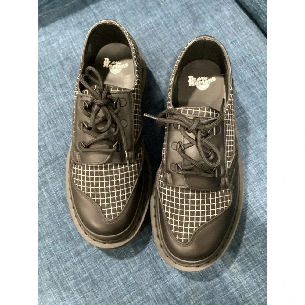 Dr. Martens 1461 BEX RIPSTOP GRID OXFORD SHOES Men's Size 7 Women's 8